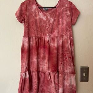 Pink Babydoll Dress